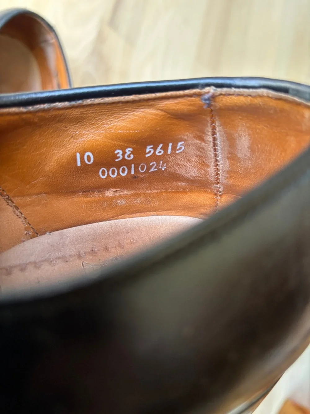 Allen Edmonds Park Avenue Black Cap-Toe Oxford Shoes